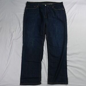 Levis 40 x 32 541 Athletic Taper‎ Dark Stretch Denim Jeans